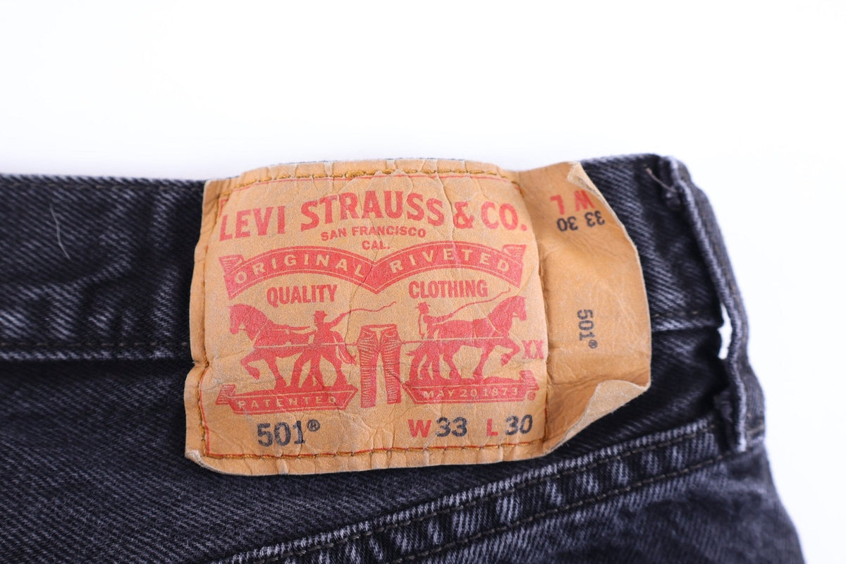 Levi's 501 Black Denim Jeans product image 3