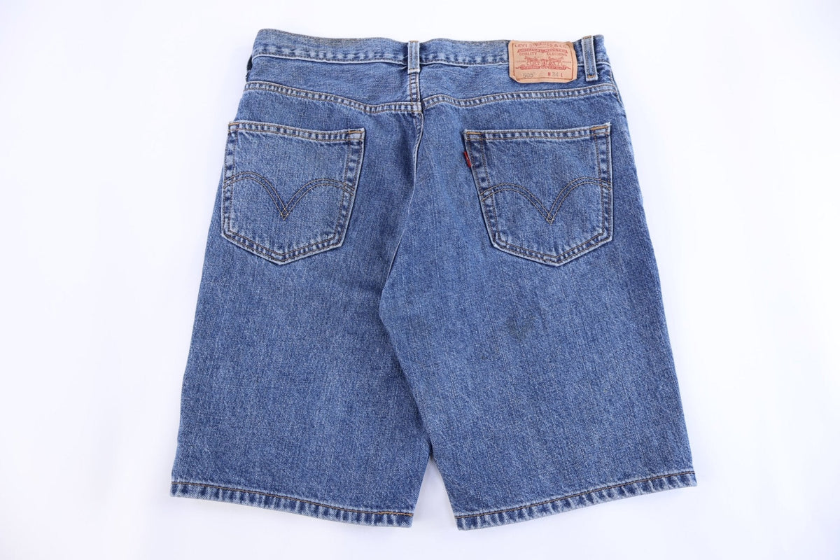 Levi's 505 Medium Wash Denim Shorts product image 1