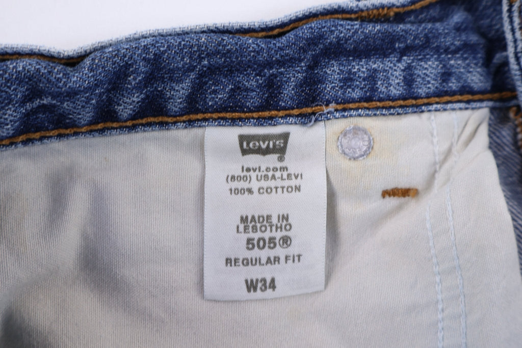 Levi's 505 Medium Wash Denim Shorts product image 3