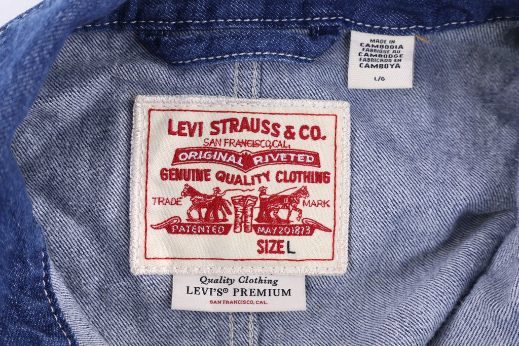 Levi's Strauss & Co Dark Wash Denim Jacket product image 3