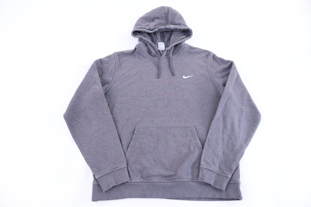 Nike Embroidered Logo Grey Pullover Hoodie product image 1