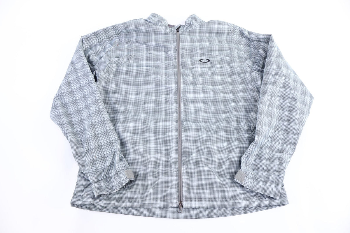 Oakley Logo Graphic Plaid Full Zip Jacket product image 1