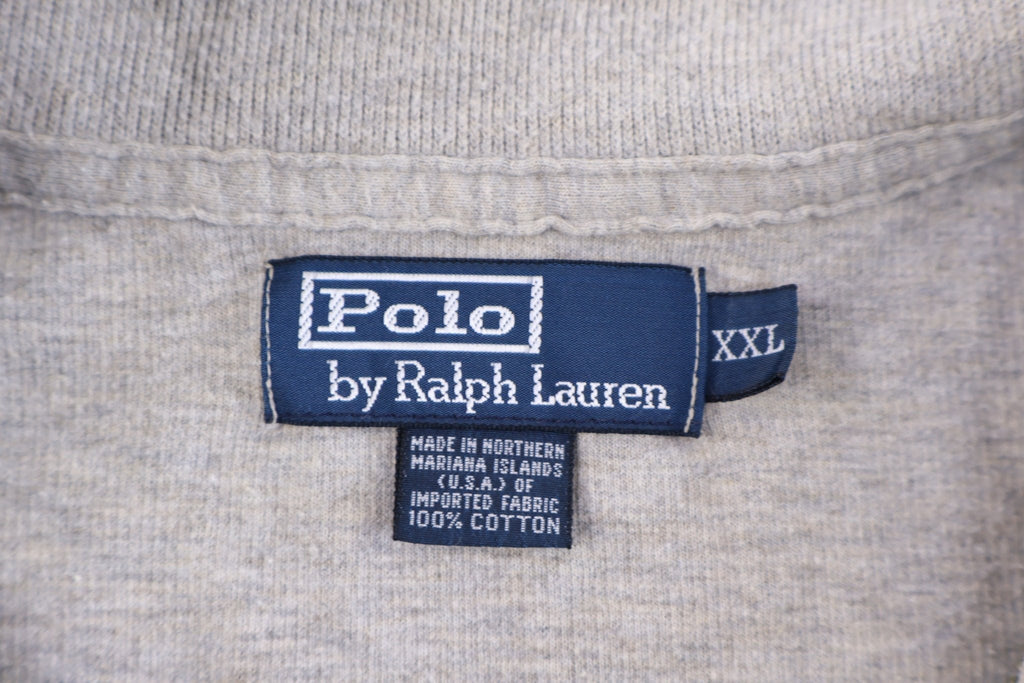 Polo by Ralph Lauren Embroidered Logo Grey Pullover