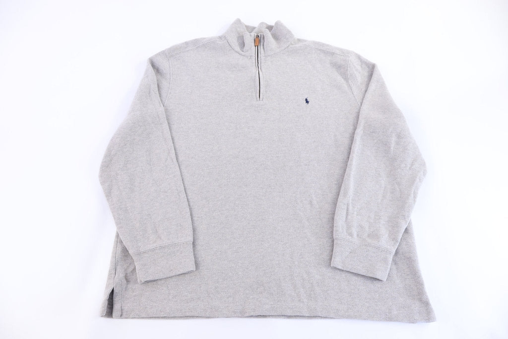 Polo by Ralph Lauren Embroidered Logo Grey Pullover