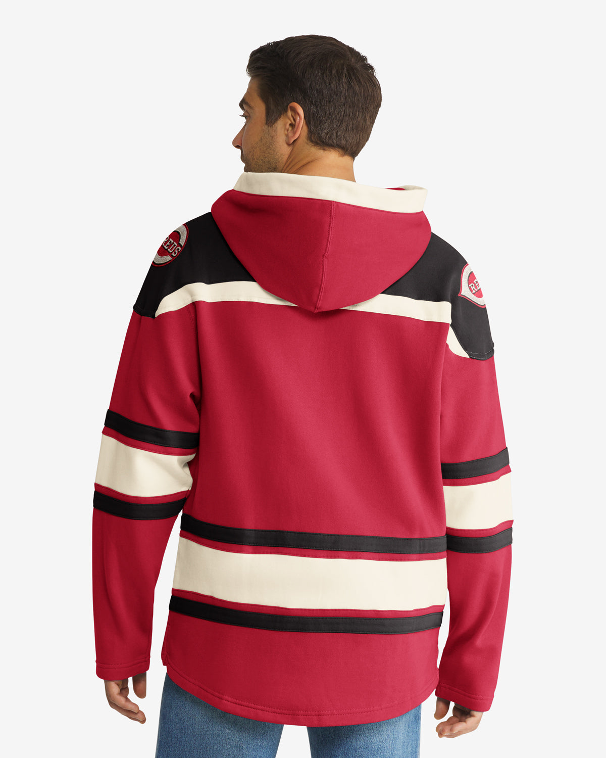 CINCINNATI REDS '47 SUPERIOR LACER PULLOVER HOOD product image 2