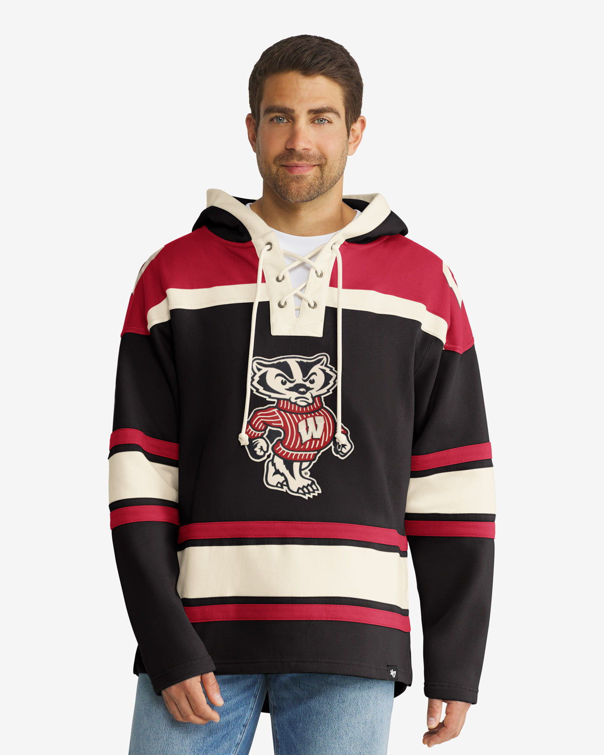 WISCONSIN BADGERS SUPERIOR '47 LACER HOOD product image 1