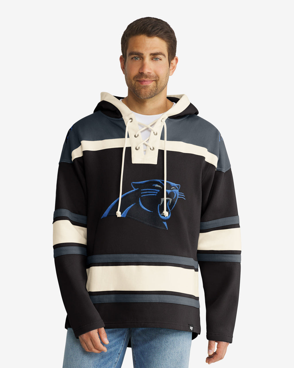 CAROLINA PANTHERS SUPERIOR '47 LACER HOOD product image 1
