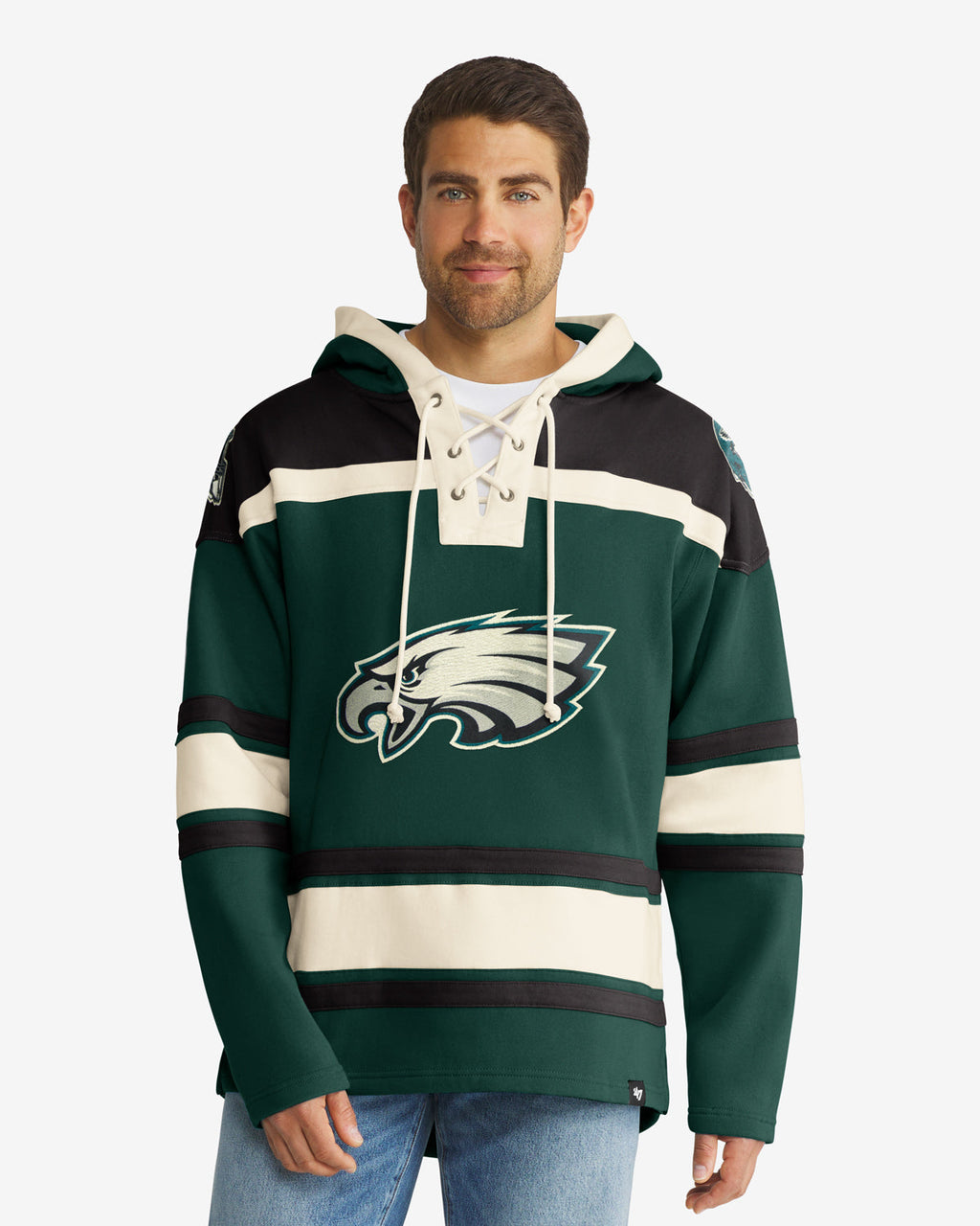 PHILADELPHIA EAGLES SUPERIOR '47 LACER HOOD product image 1