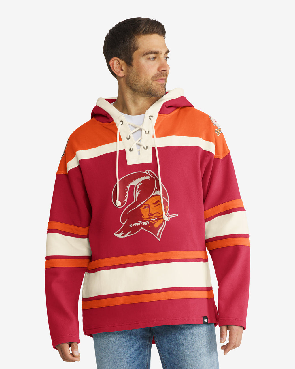 TAMPA BAY BUCCANEERS HISTORIC '47 LACER HOOD product image 1