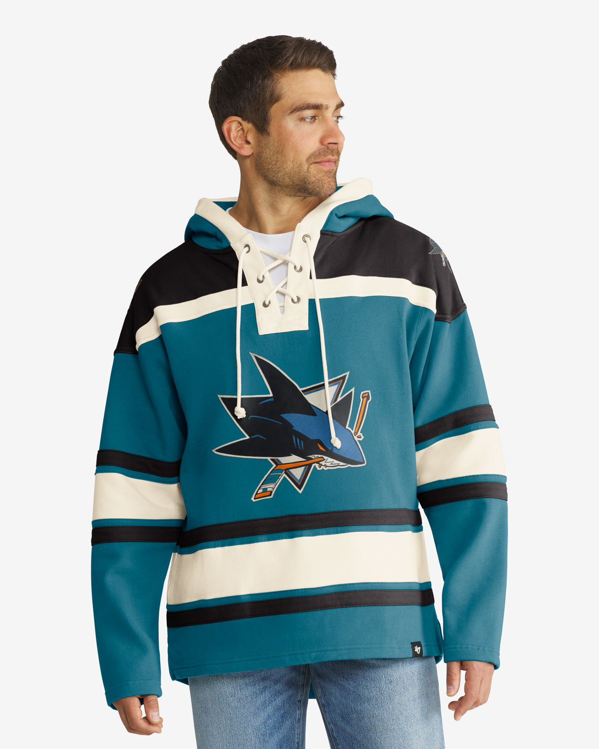 SAN JOSE SHARKS SUPERIOR '47 LACER HOOD product image 1