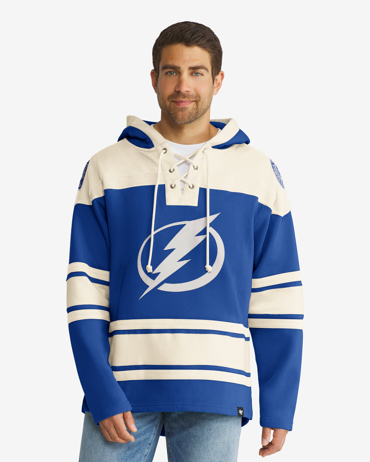 TAMPA BAY LIGHTNING SUPERIOR '47 LACER HOOD product image 1