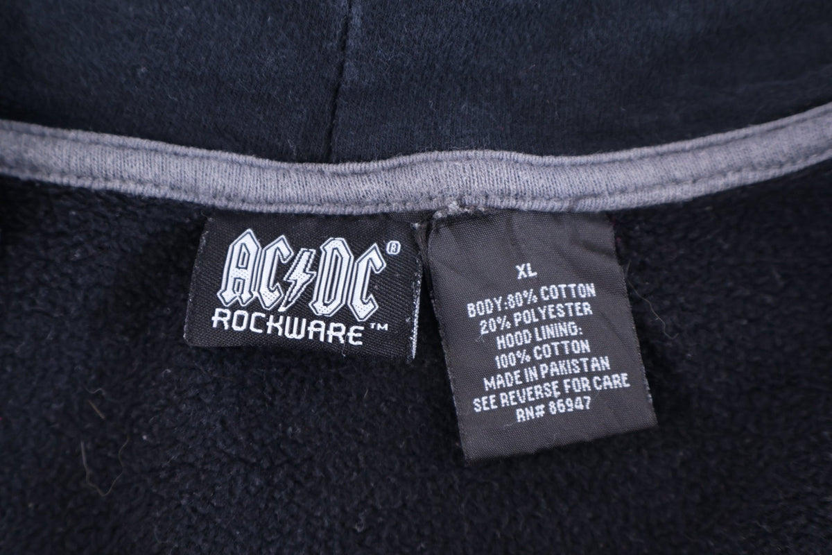 Vintage ACDC Rockware Full Zip Hoodie product image 3