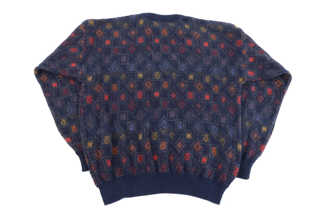 Vintage Jantzeen Multipattern Knit Sweater