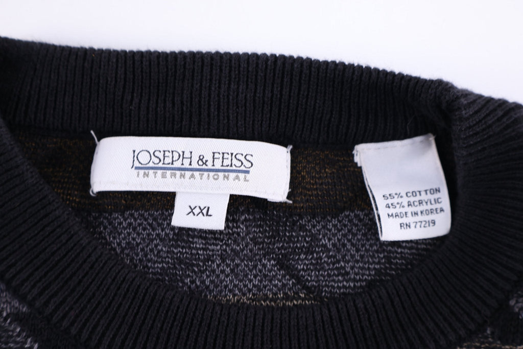 Vintage Joseph & Feiss Multipattern Knit Sweater
