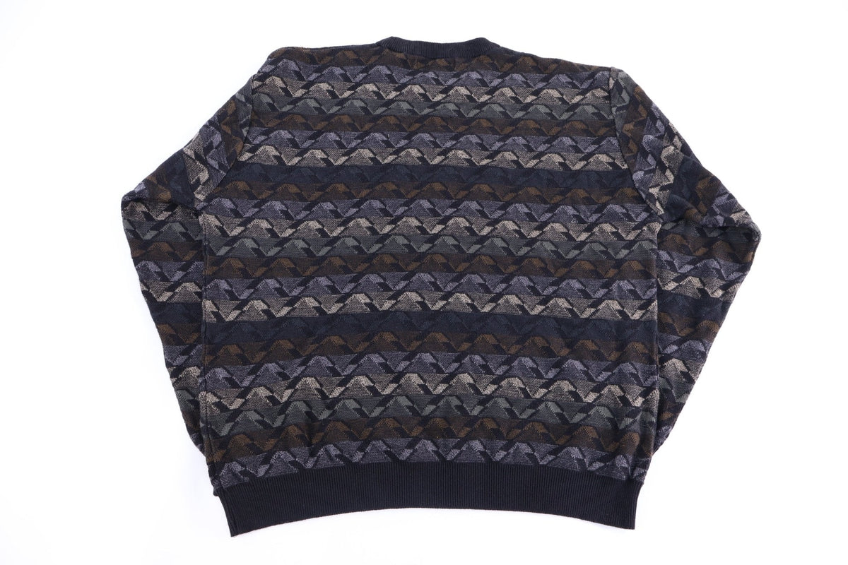 Vintage Joseph & Feiss Multipattern Knit Sweater
