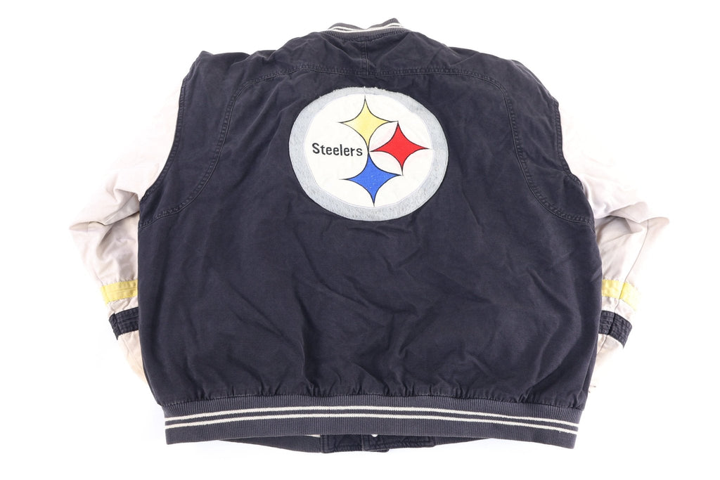 Vintage Mirage Pittsburgh Steelers Football Bomber Jacket product image 2