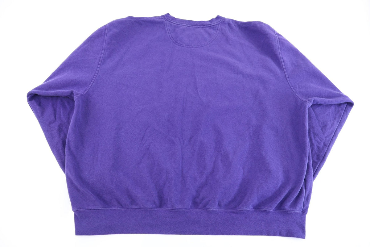 Vintage Nike Embroidered Logo Purple Sweatshirt product image 2