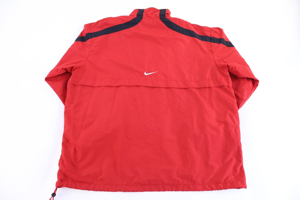 Vintage Nike Embroidered Logo Red Full Zip Windbreaker product image 2