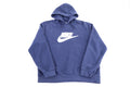 Vintage Nike Logo Graphic Navy Pullover Hoodie product image 1