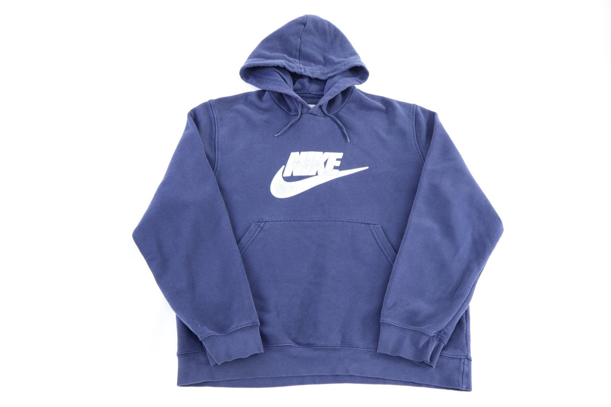 Vintage Nike Logo Graphic Navy Pullover Hoodie product image 1