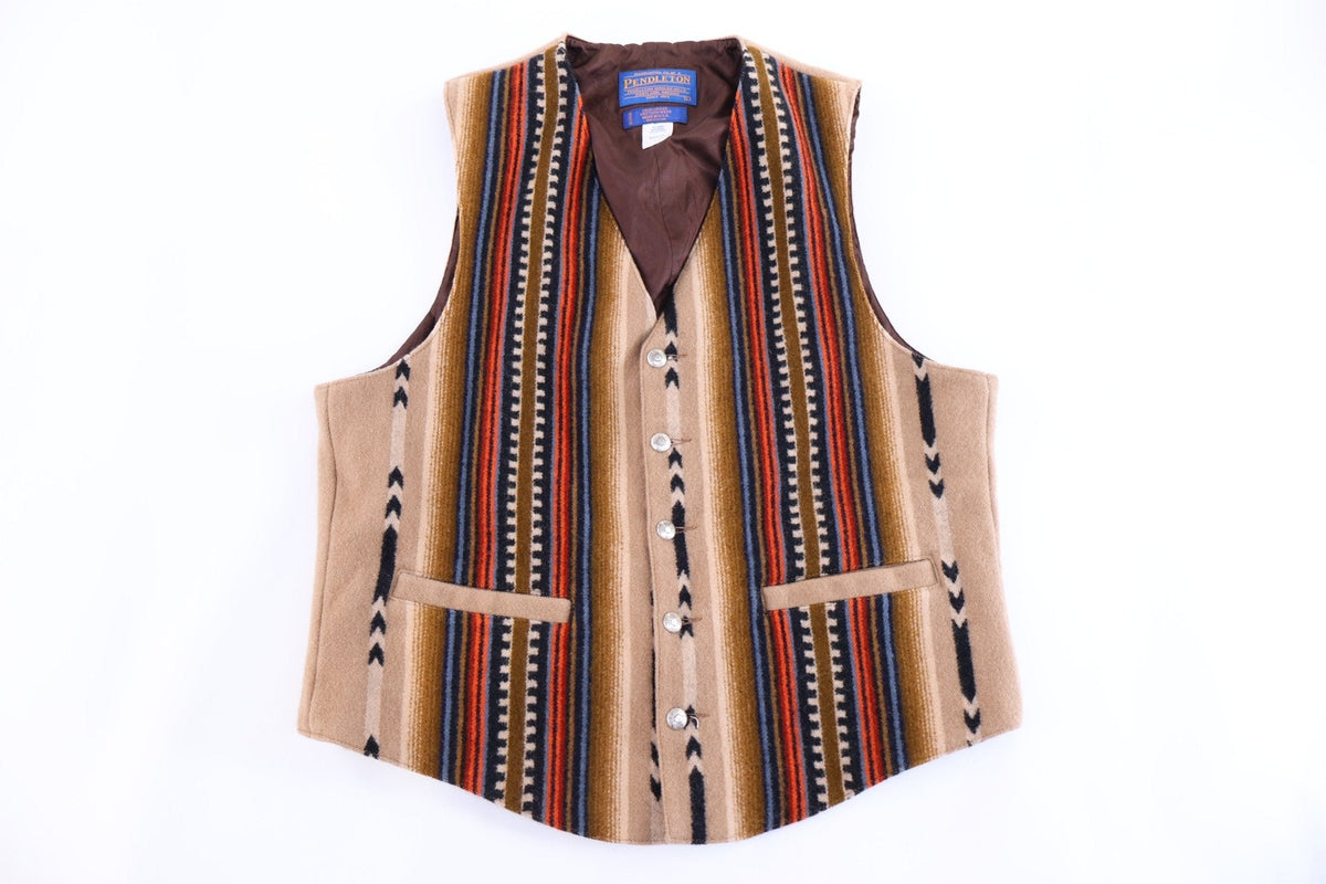 Vintage Pendleton Woolen Mills Western Pattern Vest