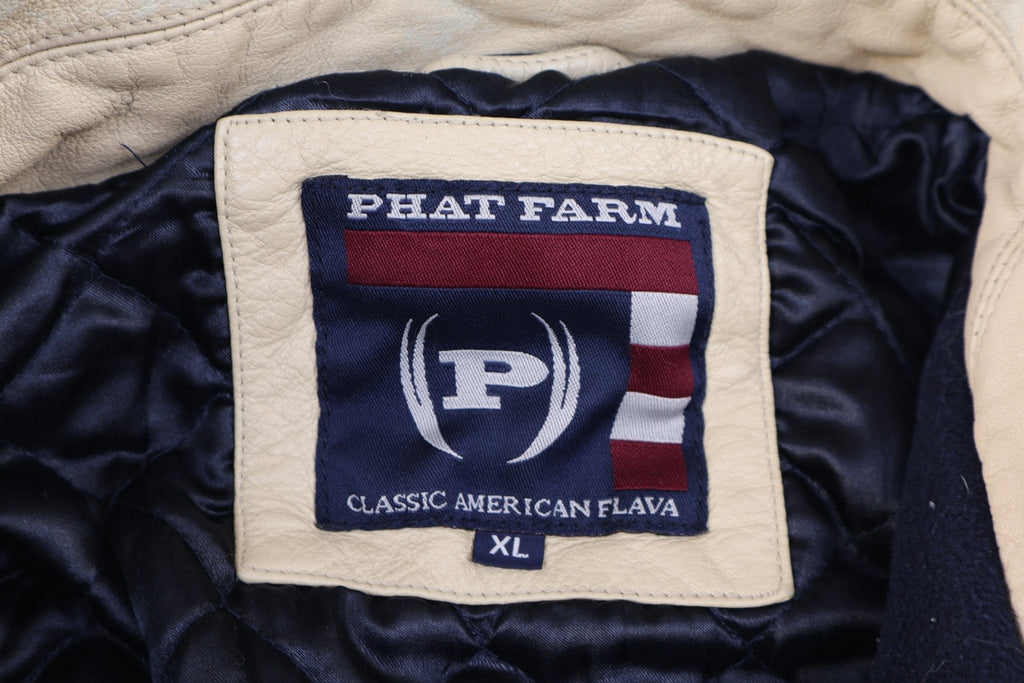 Vintage Phat Farm Full Snap Bomber Jacket product image 4