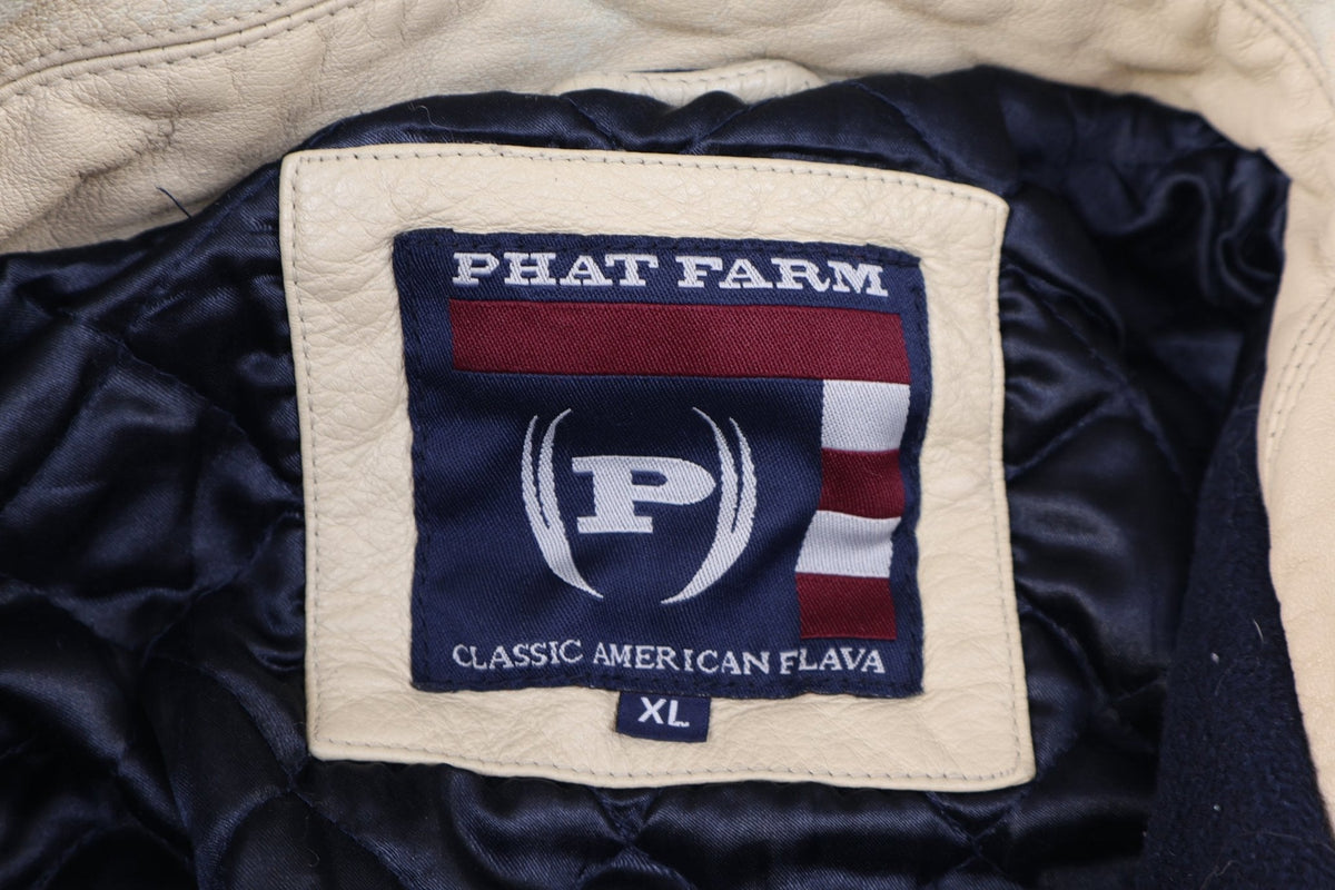 Vintage Phat Farm Full Snap Bomber Jacket product image 4