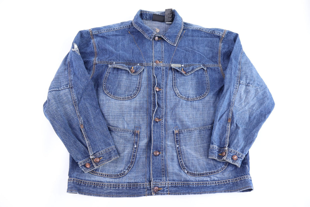 Vintage Rocawear Dark Wash Denim Jacket product image 1