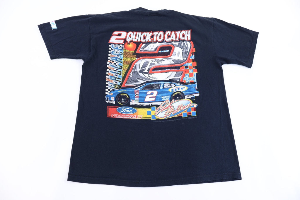 Vintage Rusty Wallace 2 Quick To Catch T-shirt product image 1