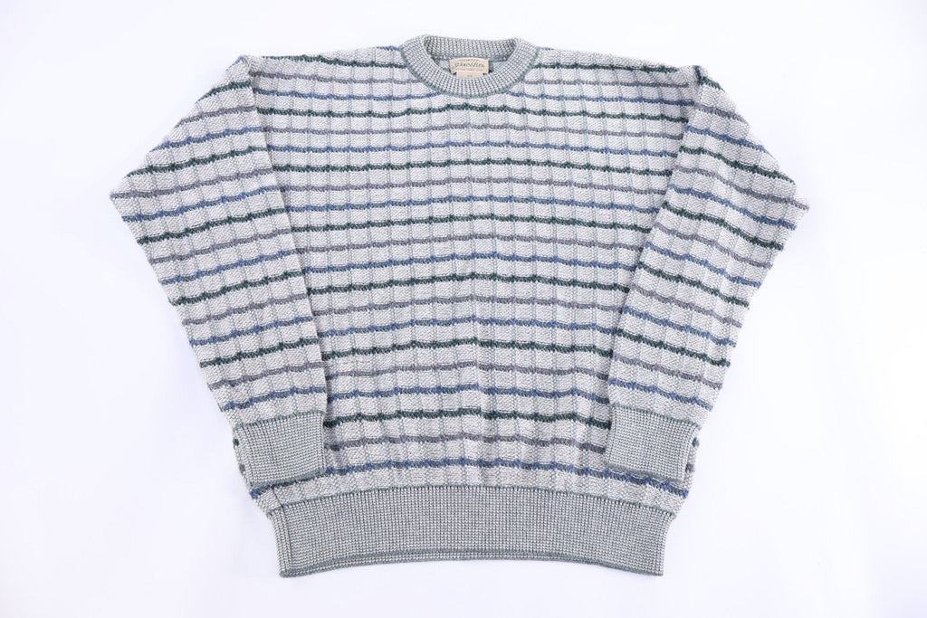 Vintage St. John's Bay Multipattern Knit Sweater