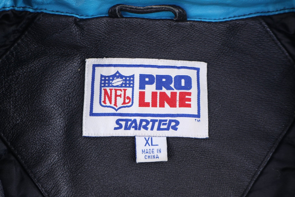 Vintage Starter Carolina Panthers Football Full Zip Jacket product image 3