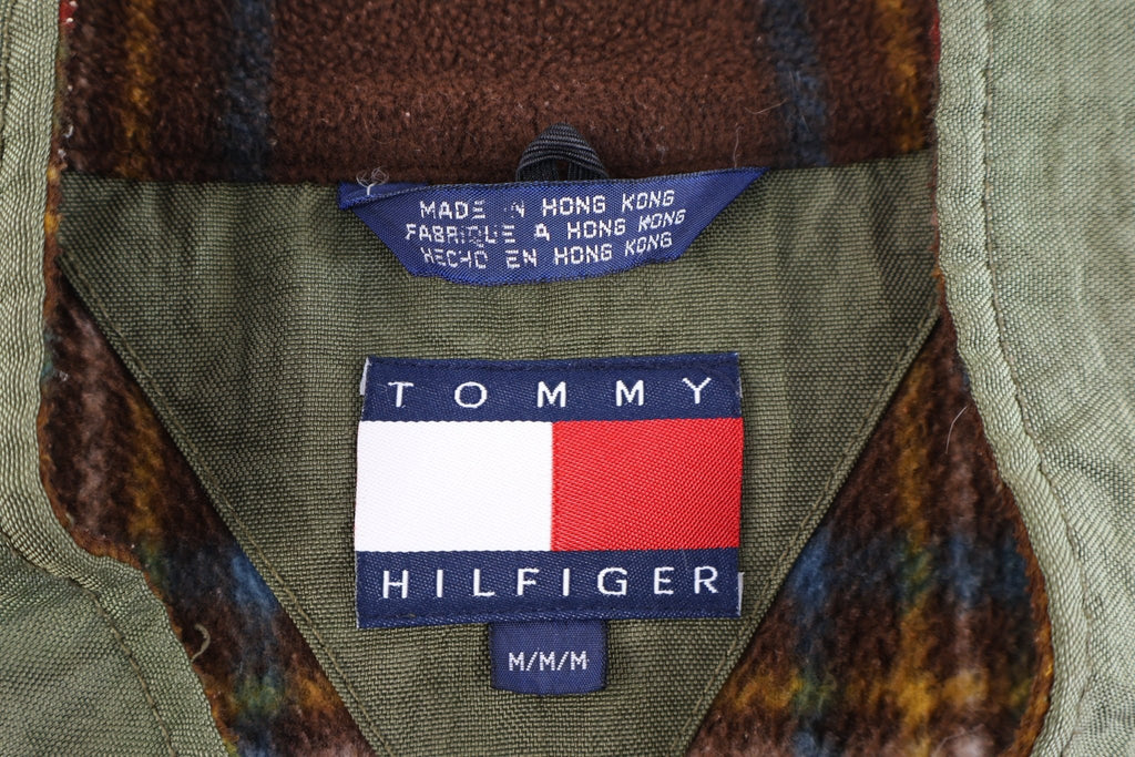 Vintage Tommy Hilfiger Plaid Full Zip Vest