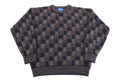 Vintage Towncraft Multipattern Knit Sweater