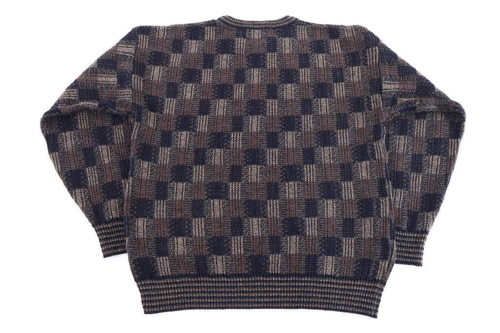 Vintage Towncraft Multipattern Knit Sweater