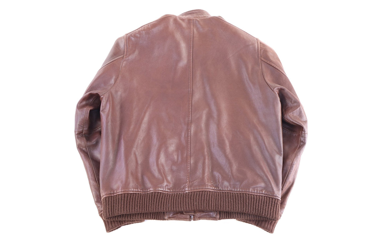 Vintage Wilsons Leather Brown Full Zip Jacket product image 2