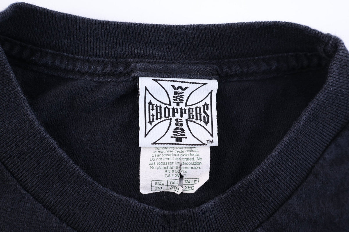 West Coast Choppers Flames LS T-shirt product image 3