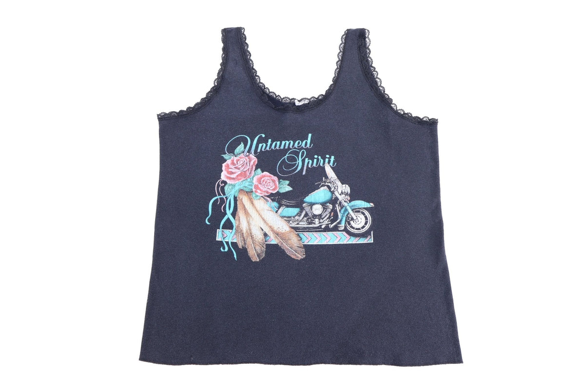 Women's 80's Harley Davidson Motorcycles Tank Top