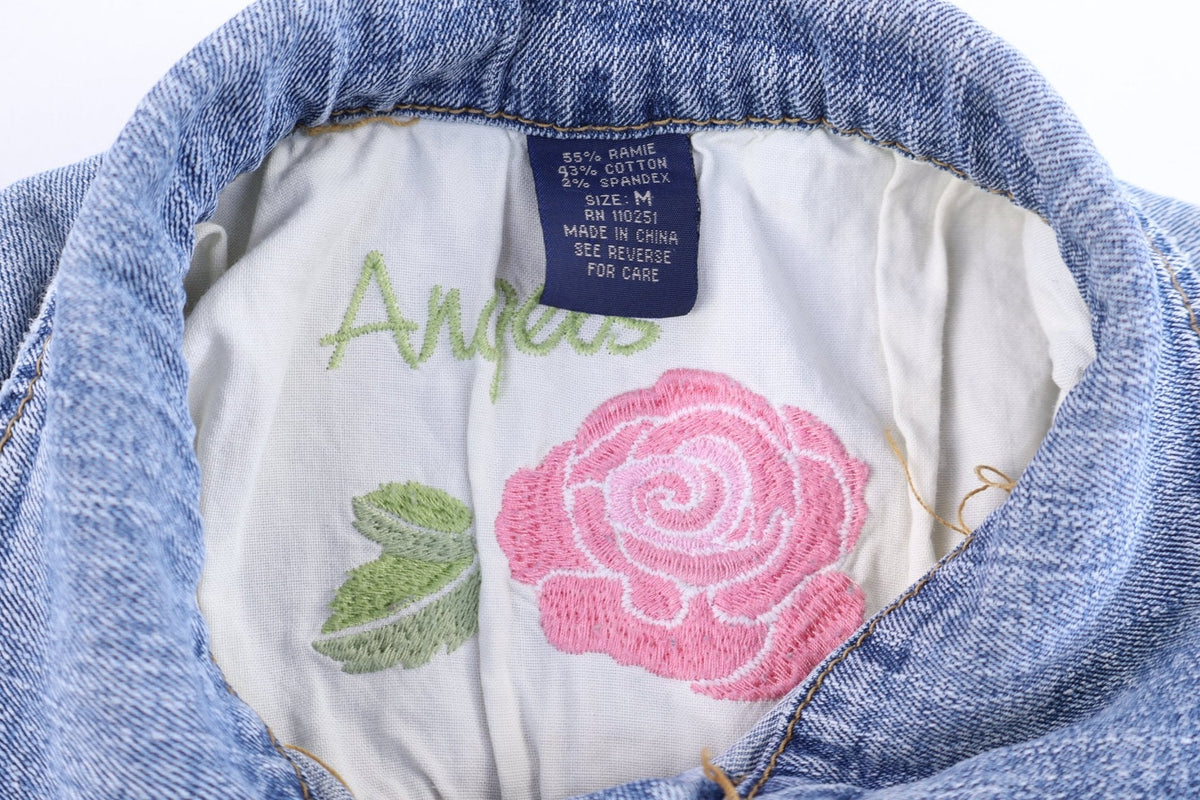 Women's Angels Medium Wash Denim Jacket product image 3