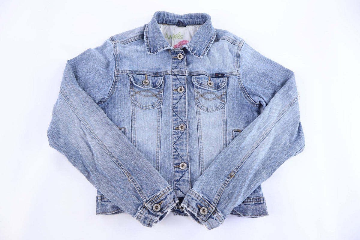 Women's Angels Medium Wash Denim Jacket product image 1