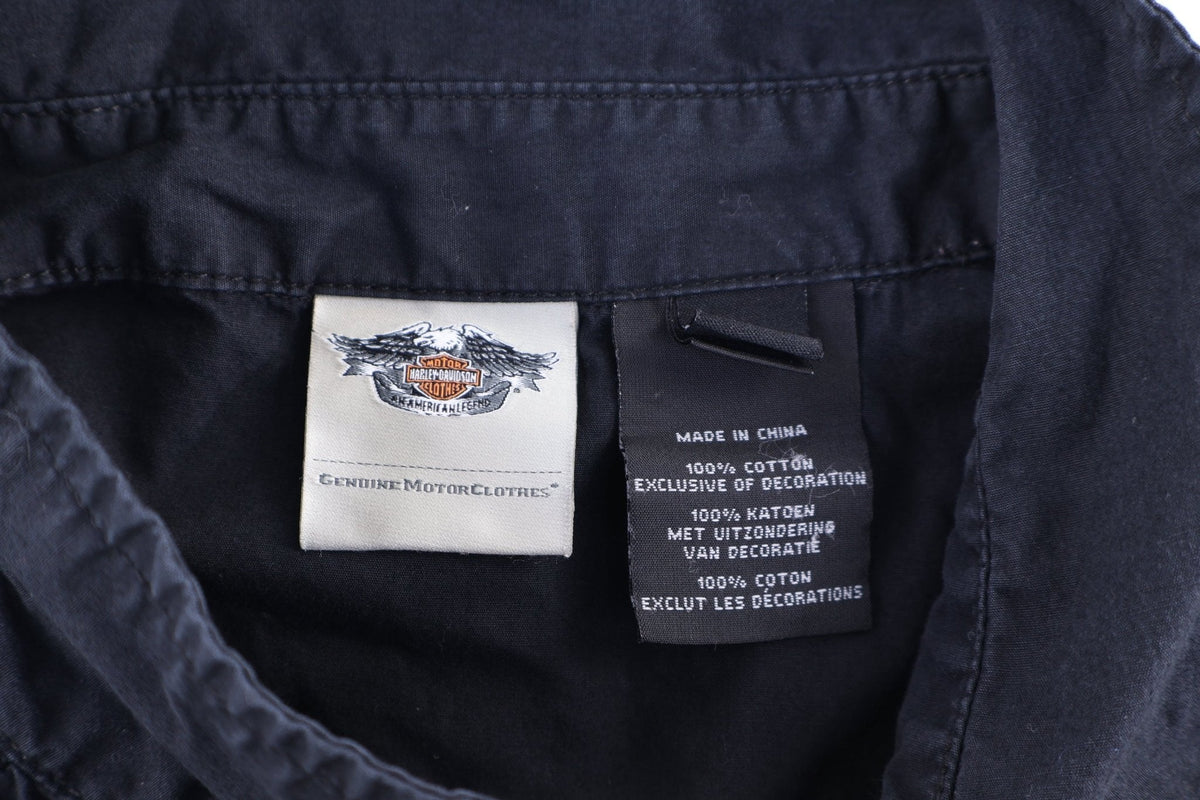 Women's Harley Davidson Motorcycles Button Down