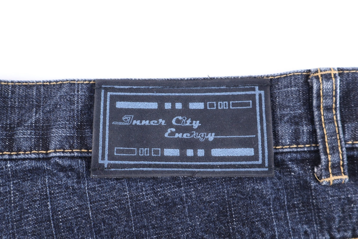 Y2K Inch City Energy Dark Wash Denim Shorts product image 3
