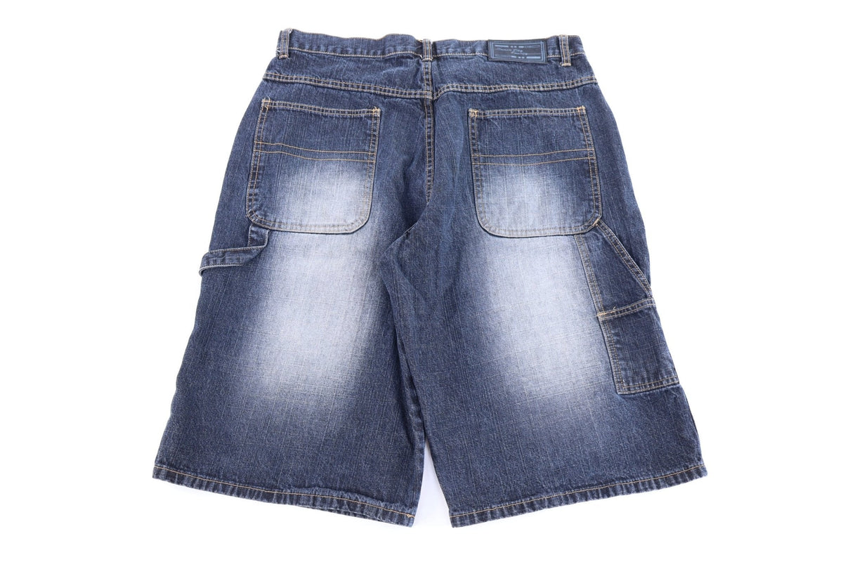 Y2K Inch City Energy Dark Wash Denim Shorts product image 1