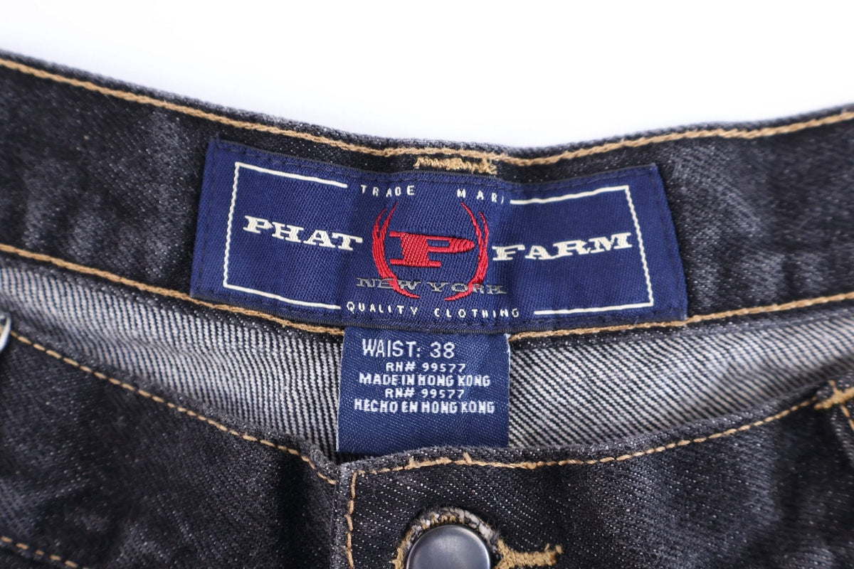 Y2K Phat Farm Dark Wash Denim Shorts product image 4