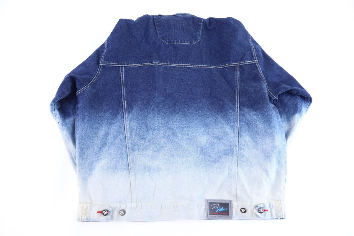 Y2K Raw Blue Rugged Wear Denim Jacket product image 2